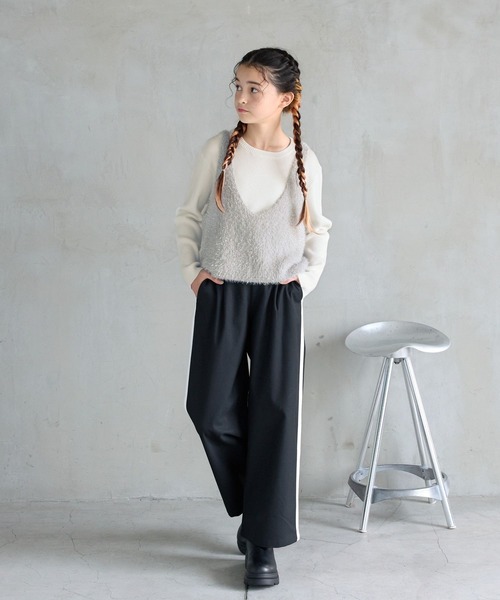 GLOBAL WORK（グローバルワーク）の「ラメニットビスチェ/140557（タンクトップ・キッズ・ベージュ/シルバー・LARGE/MEDIUM/SMALL）」の20枚目の写真