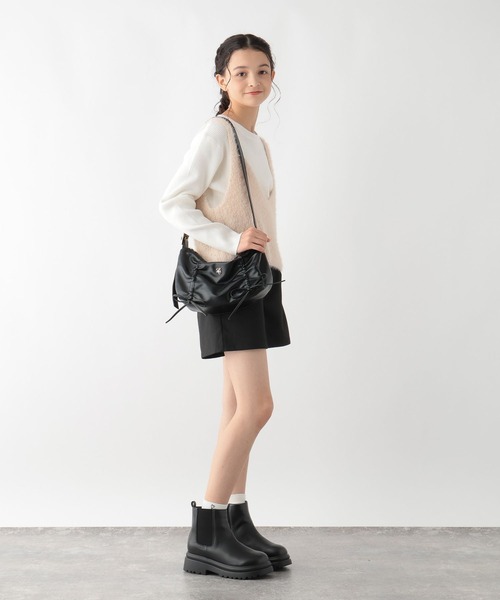 【値下げ】Tach CLOTHING ラメニットビスチェ 3510800285 ピンク サイズ：XS (EC) TACH CLOTHING(タッチクロージング) ラメニットビスチェ