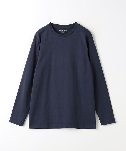 green label relaxing（グリーンレーベルリラクシング）の「スパニッシュピマ ミックス クルーネック Tシャツ（Tシャツ/カットソー・メンズ・ブラック/グレー/ネイビー/ホワイト・XL/L/XXL/M/S）」の15枚目の写真
