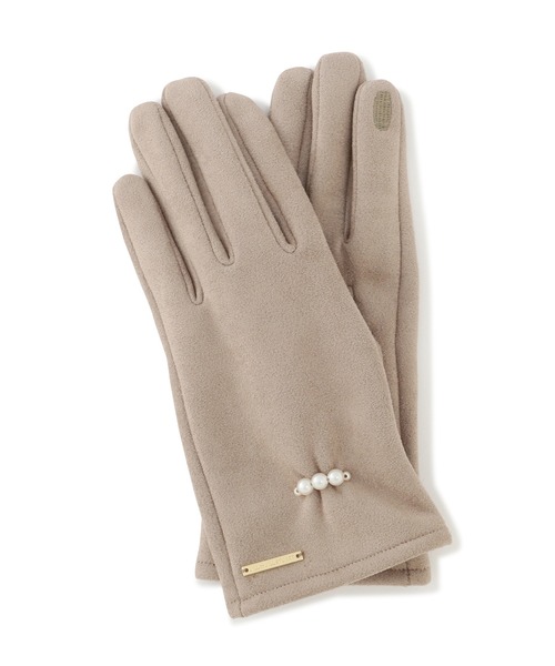 国内直営*JILL by JILL STUART* フェイクスエードパールグローブ 楽天市場】◇フェイクスエードパールグローブ／ジル バイ ジル