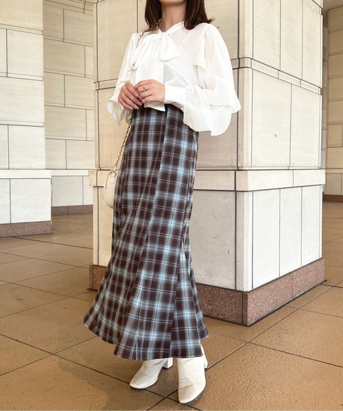 0178saoriページ apres jour ワンピース アソートドッキングフリルボウタイ