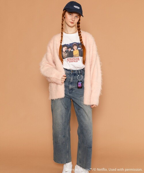 FREAK'S STORE（フリークスストア）の「Stranger Things × FREAK'S STORE/ストレンジャーシングス Stranger Things photo Long sleeve T-shirt 2/ストレンジャーシングスフォトロンT（Tシャツ/カットソー・レディース・オフホワイト・MEDIUM/X-LARGE）」の3枚目の写真