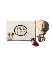 PUEBCO(vGuR)TUFTED MAT/PUEBCO LOGO(O/}bg)