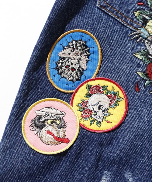 Ed Hardy（エドハーディー）の「XLARGE×ED HARDY CRASH DENIM