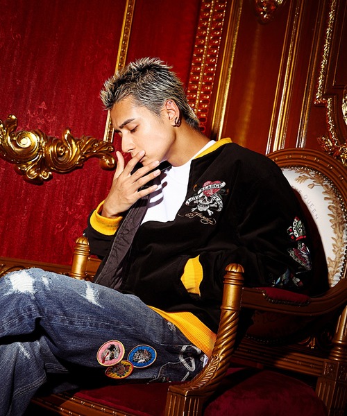 Ed Hardy（エドハーディー）の「XLARGE×ED HARDY CRASH DENIM PANTS（デニムパンツ・メンズ・インディゴブルー・30inch/32inch/34inch/36inch）」の18枚目の写真