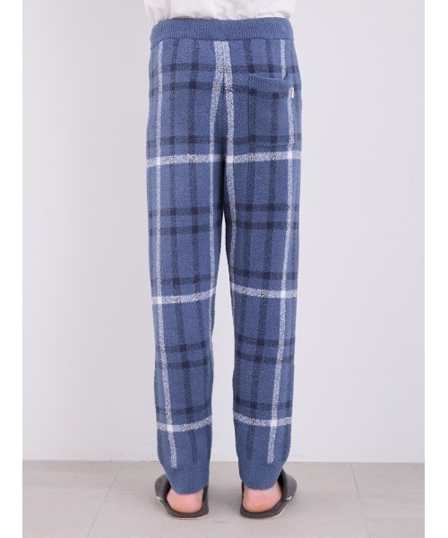 gelato pique（ジェラートピケ）の「【ONLINE限定】【HOMME】チェック柄プルオーバー&ロングパンツセット（ルームウェア/パジャマ・メンズ・ネイビー・LARGE/MEDIUM）」の14枚目の写真