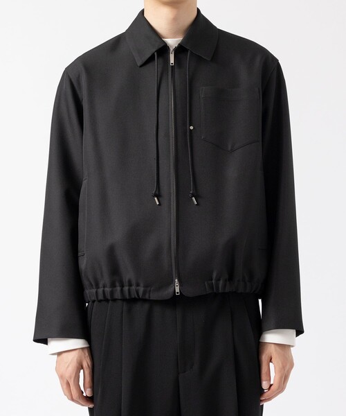 th products（ティーエイチプロダクト）の「【th products/ティーエイチプロダクツ】Soft Drop Jacket（その他アウター・メンズ・ブラック・1/2）」の4枚目の写真