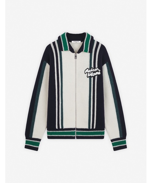 メゾンキツネ maison kitsune ブルゾン コート ジャケット 美品 MAISON KITSUNE メゾンキツネ 中綿入り ブルゾン TEDDY BLOUSON