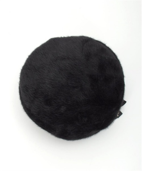 axes femme（アクシーズファム）の「リボンブローチ付ファーベレー（ハンチング/ベレー帽・レディース・ブラック/ピンク/キナリ・FREE）」の22枚目の写真