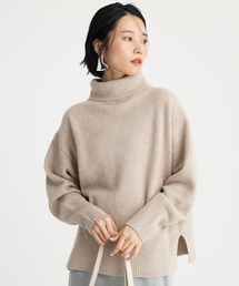 BABYLONE | ウールカシミヤタートルネックプルオーバー(ニット/セーター)