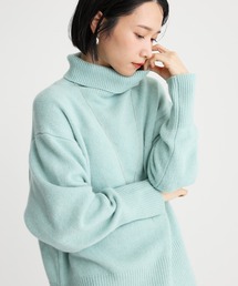 BABYLONE（バビロン）の「ウールカシミヤタートルネックプルオーバー（ニット/セーター）」