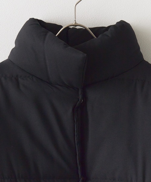 AO2（アオズ）の「puffer jacket / スタンドカラー ダウンジャケット（ダウンジャケット/コート・レディース・ブラック・FREE）」の12枚目の写真