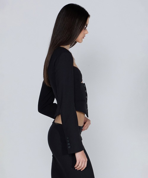 SCULPTOR（スカルプター）の「Bodices Tow Piece Wool Blazer/ボディ