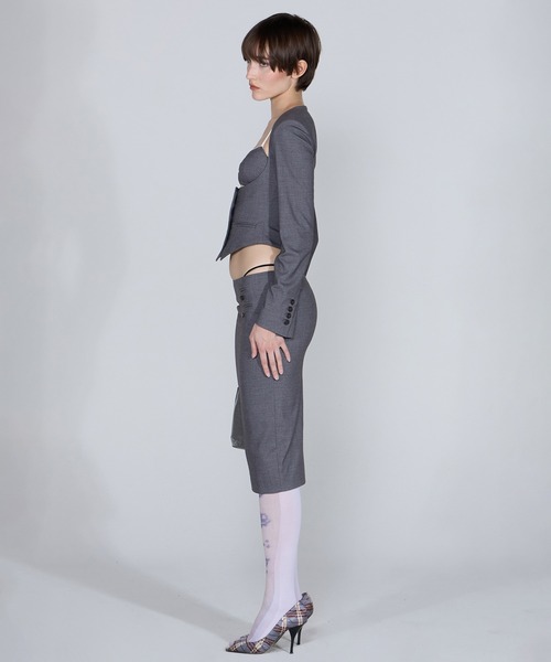 SCULPTOR（スカルプター）の「Bodices Tow Piece Wool Blazer