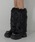 me+em select�i�~�[���Z���N�g�j�́u�y �Rcolor �z�t�F�C�N�t�@�[���b�O�E�H�[�}�[ �^ fake fur leg warmer�i���b�O�E�H�[�}�[�j�v�b�u���b�N