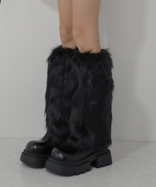 me+em select（ミームセレクト）の「【 3color 】フェイクファー