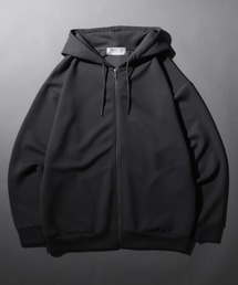 Cardboard Knit Sweat Full Zip Hoodie/別注 ダンボールニット オーバーサイズ フルジップパーカー フーディー パーカー スウェット レディース メンズ