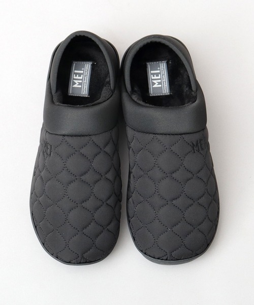 MEI(メイ)の「キルティング 内ボア 2WAY モックシューズ スリッポン(バブーシュ)(スリッポン・メンズ・グレー/ブラック/カーキ・S/M/L)」の19枚目の写真
