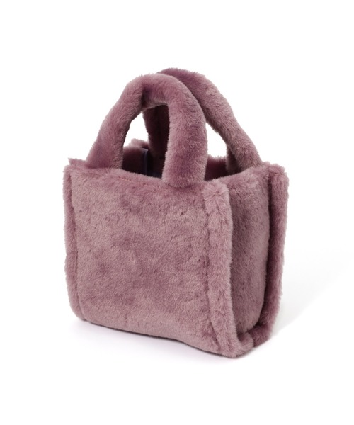 セール】ファー ハンドバッグ パープル（ハンドバッグ）｜Francfranc