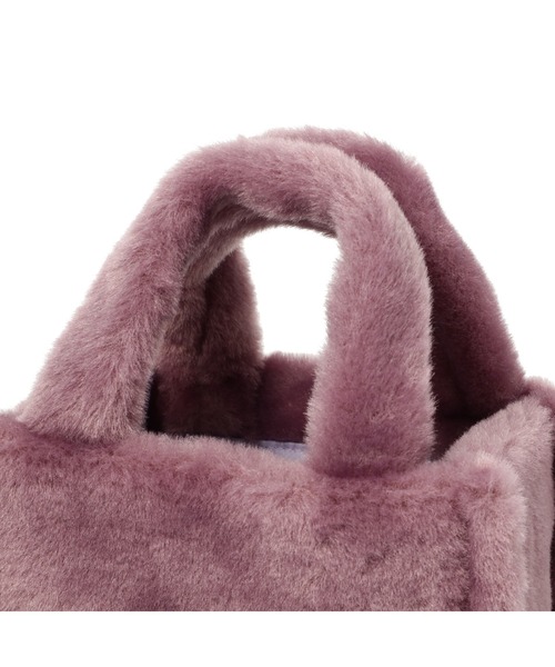 セール】ファー ハンドバッグ パープル（ハンドバッグ）｜Francfranc