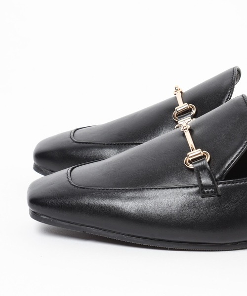 LEPSIM(レプシィム)の「【入卒式/セレモニー】2WAYフラットローファー 213366(ローファー・レディース・シルバー/ブラック・MEDIUM/LARGE)」の9枚目の写真