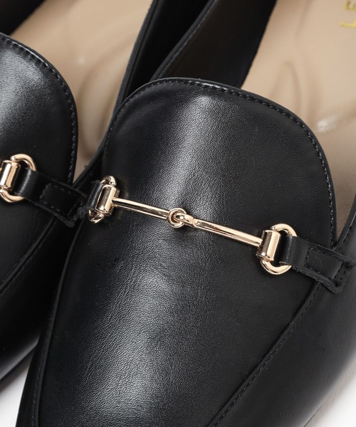 LEPSIM(レプシィム)の「【入卒式/セレモニー】2WAYフラットローファー 213366(ローファー・レディース・シルバー/ブラック・MEDIUM/LARGE)」の10枚目の写真