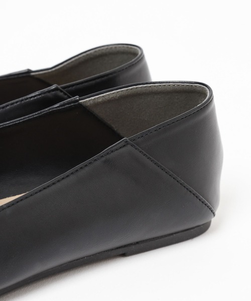 LEPSIM(レプシィム)の「【入卒式/セレモニー】2WAYフラットローファー 213366(ローファー・レディース・シルバー/ブラック・MEDIUM/LARGE)」の11枚目の写真