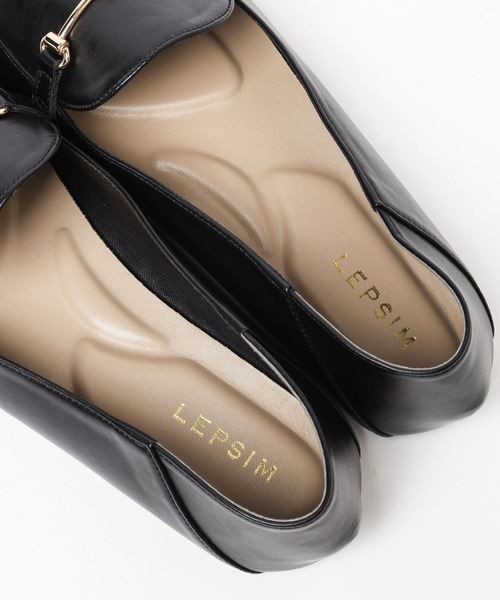 LEPSIM(レプシィム)の「【入卒式/セレモニー】2WAYフラットローファー 213366(ローファー・レディース・シルバー/ブラック・MEDIUM/LARGE)」の12枚目の写真