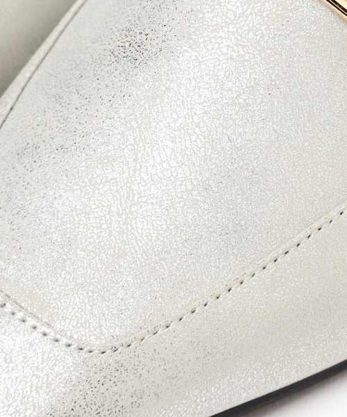 LEPSIM(レプシィム)の「【入卒式/セレモニー】2WAYフラットローファー 213366(ローファー・レディース・シルバー/ブラック・MEDIUM/LARGE)」の15枚目の写真