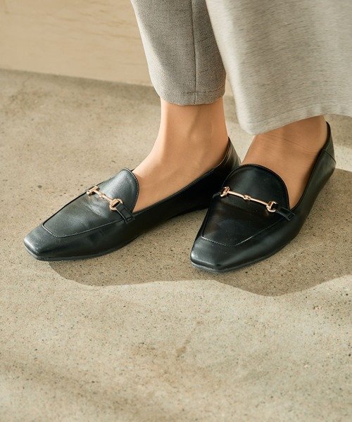 LEPSIM(レプシィム)の「【入卒式/セレモニー】2WAYフラットローファー 213366(ローファー・レディース・シルバー/ブラック・MEDIUM/LARGE)」の17枚目の写真