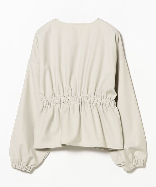 B:MING by BEAMS（ビーミングバイビームス）の「ウエスト ギャザー ブルゾン（S～M）（ブルゾン・レディース・ブラウン系その他/ブラック/ライトグレー・SMALL/MEDIUM）」の17枚目の写真