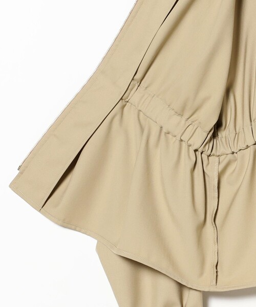 BEAMS 2wayギャザーブルゾン新品 B:MING by BEAMS（ビーミング by ビームス）ウエスト ギャザー