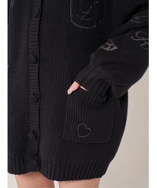 Darich（ダーリッチ）の「Dベアエンブロイダリーニット