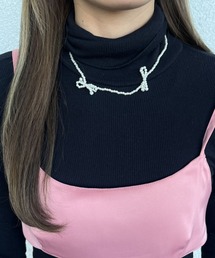 hugi（ハギ）の「MINI RIBBON  CHOKER/ミニリボンチョーカー（チョーカー）」