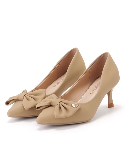 美品♡ピッピシック　リボンパンプス♡37 美品♡ピッピシック リボンパンプス♡37