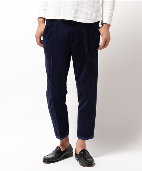 Lui's（ルイス）の「MONSIEUR JUPON(ムッシュ･ジュポン) クロップドパンツ "CROPPER"（その他パンツ・メンズ・ブラック/ネイビー・46/44）」の2枚目の写真