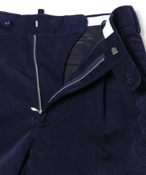 Lui's（ルイス）の「MONSIEUR JUPON(ムッシュ･ジュポン) クロップドパンツ "CROPPER"（その他パンツ・メンズ・ブラック/ネイビー・46/44）」の10枚目の写真