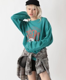 FOREVER 21 | 【2025SS】【DISCUS(ディスカス)】カレッジビッグ裏毛(スウェット)