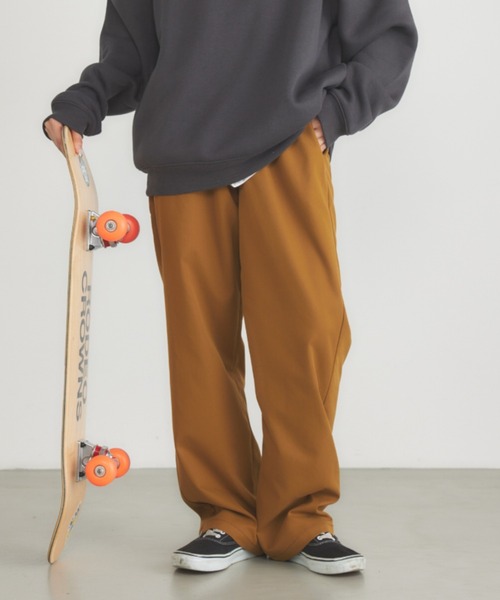 RODEO CROWNS WIDE BOWL(ロデオクラウンズワイドボウル)の「All-purpose パンツ(その他パンツ・レディース・ブラック/ブラック系その他/グリーン/ダークベージュ・FREE)」の4枚目の写真