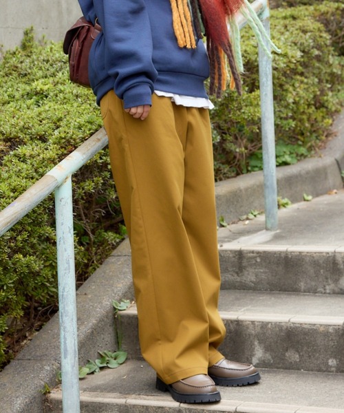 RODEO CROWNS WIDE BOWL(ロデオクラウンズワイドボウル)の「All-purpose パンツ(その他パンツ・レディース・ブラック/ブラック系その他/グリーン/ダークベージュ・FREE)」の12枚目の写真