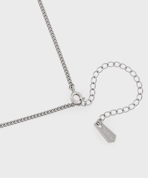 Cropped Logo Plate” ネックレス【150917 210】（ネックレス
