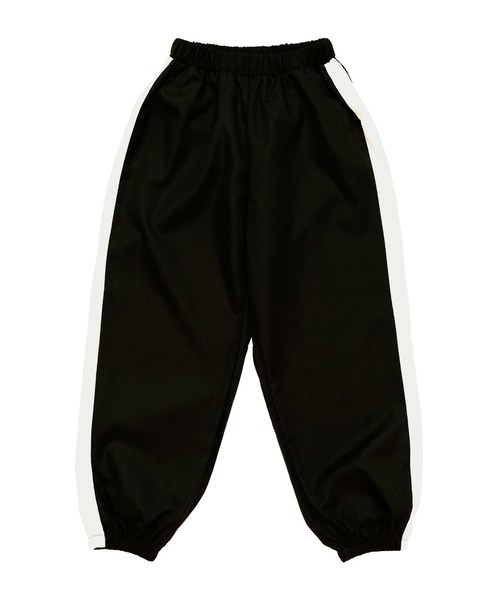 Bee des Bee（ビーデスビー）の「ライン パラシュートパンツ（その他パンツ・キッズ・ピンク/ブラック/ブラック系その他/チャコールグレー・150cm/140cm/130cm/120cm/110cm/100cm/160cm）」の5枚目の写真