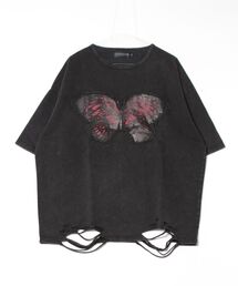 PSYCHO NATION アワーグラスダメージTEE（Tシャツ/カットソー