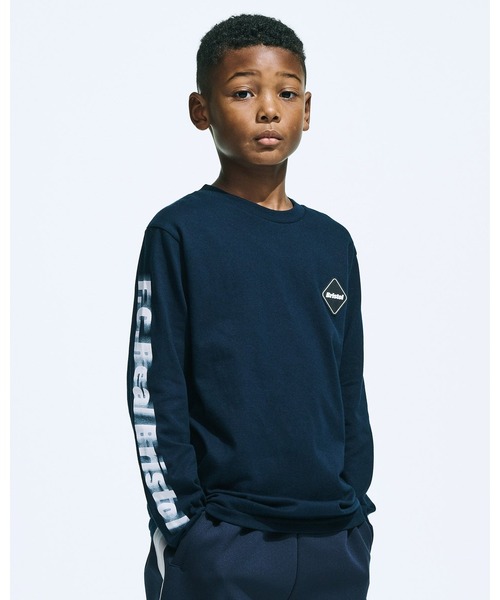 BLURRED LOGO L/S TEE（Tシャツ/カットソー）｜F.C.Real Bristol for