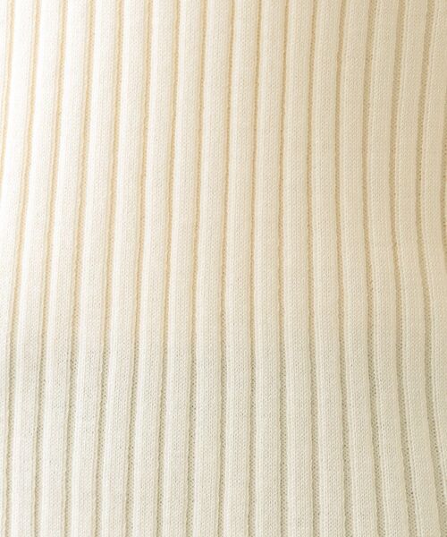 DRESKIP(ドレスキップ)の「【洗える/S-LL】一枚でもインナーでも プチハイネック リブニット(ニット/セーター・レディース・ブルーグリーン/ライトグレー/ブラック/オフホワイト・02/01/04/03)」の8枚目の写真