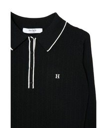Her lip to（ハーリップトゥー）の「Pique Polo Knit Top（ニット
