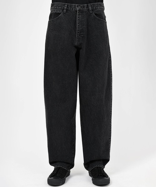 LAD MUSICIAN（ラッドミュージシャン）の「14oz DENIM TAPERED BUGGY PANTS（デニムパンツ・メンズ・ブラック系・42/44/46）」の2枚目の写真
