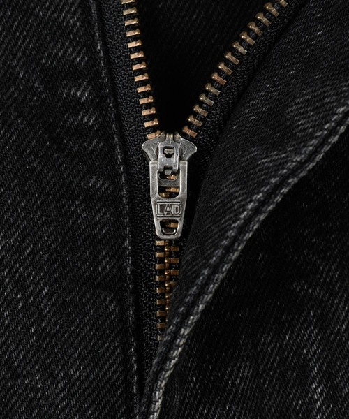 LAD MUSICIAN（ラッドミュージシャン）の「14oz DENIM TAPERED BUGGY PANTS（デニムパンツ・メンズ・ブラック系・42/44/46）」の6枚目の写真