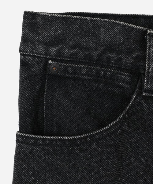 LAD MUSICIAN（ラッドミュージシャン）の「14oz DENIM TAPERED BUGGY PANTS（デニムパンツ・メンズ・ブラック系・42/44/46）」の7枚目の写真