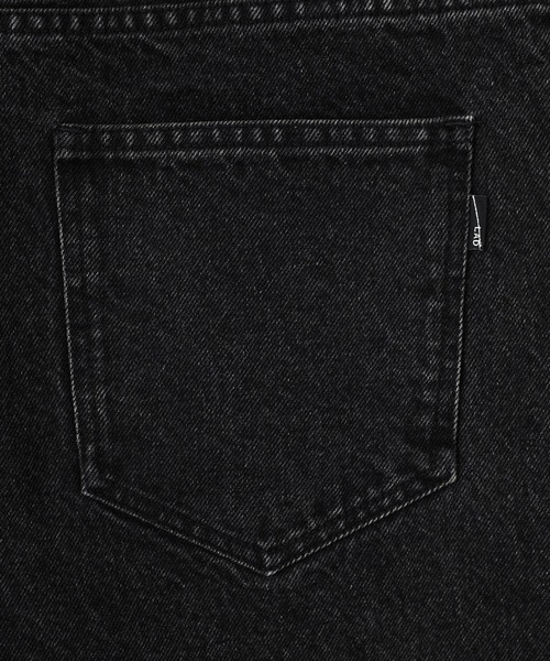 LAD MUSICIAN（ラッドミュージシャン）の「14oz DENIM TAPERED BUGGY PANTS（デニムパンツ・メンズ・ブラック系・42/44/46）」の9枚目の写真